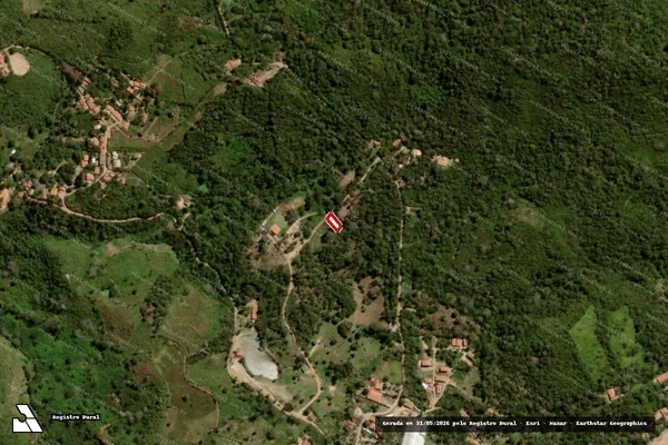 Imagem de satélite de Infração Ambiental em Mulungu - CE