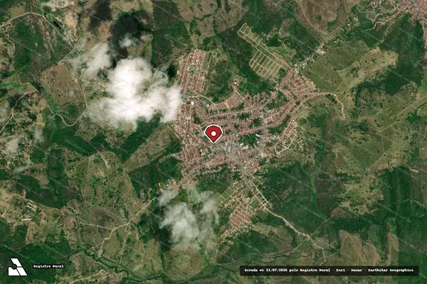 Imagem de satélite — Embargo IBAMA — Infração da Fauna — Muritiba/BA