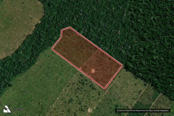 Imagem de satélite de Infração de pesca(Não Classificada-Móvel) em Porto Velho - RO