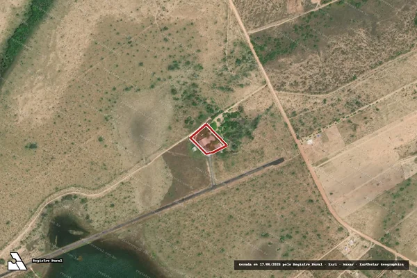 Imagem de satélite — Embargo IBAMA — Infração de Licenciamento(Não Classificada-Móvel) - Boa Vista/RR