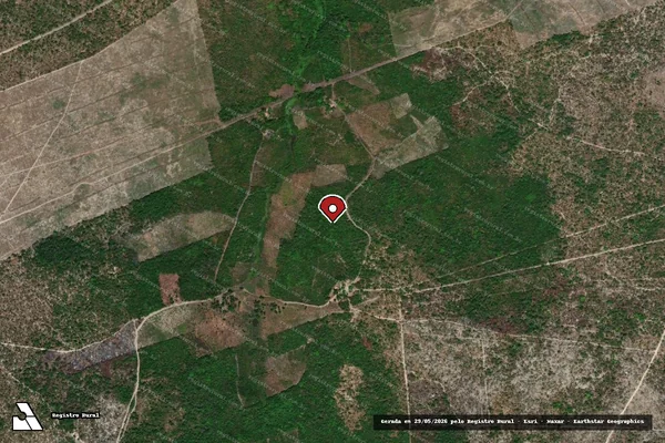 Imagem de satélite — Embargo IBAMA — Infração Ambiental — Anapurus/MA
