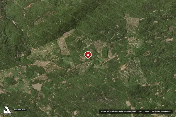 Imagem de satélite — Embargo IBAMA — Infração da Flora — São José de Piranhas/PB