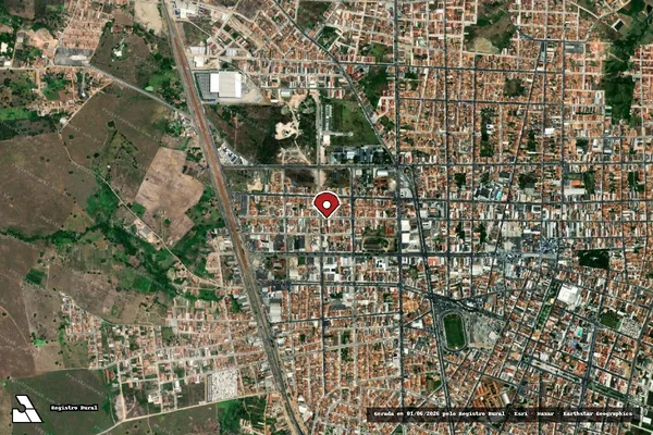 Imagem de satélite — Embargo IBAMA — Infração da Flora — Itabaiana/SE