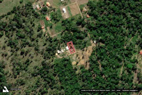 Imagem de satélite de Infração da Flora em Linhares - ES