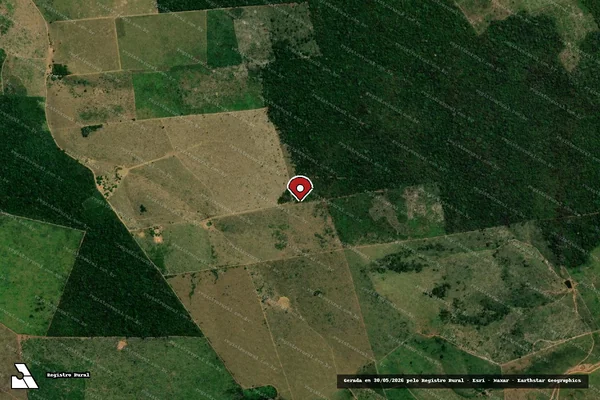 Imagem de satélite — Embargo Ambiental — Arame/MA
