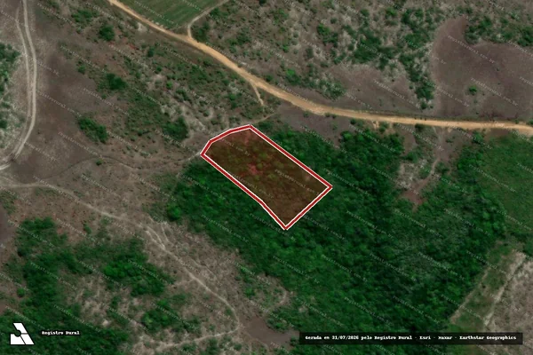 Imagem de satélite de Infração Ambiental em Rio Tinto - PB