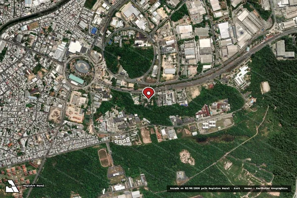 Imagem de satélite — Embargo IBAMA — Infração da Flora - Manaus/AM