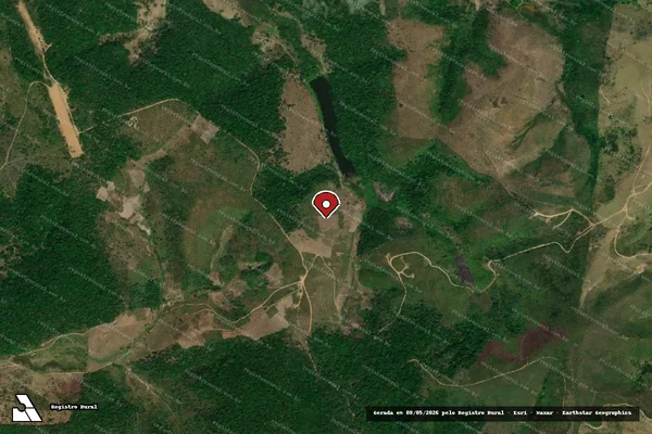 Imagem de satélite — Embargo IBAMA — Infração da Flora — Quipapá/PE