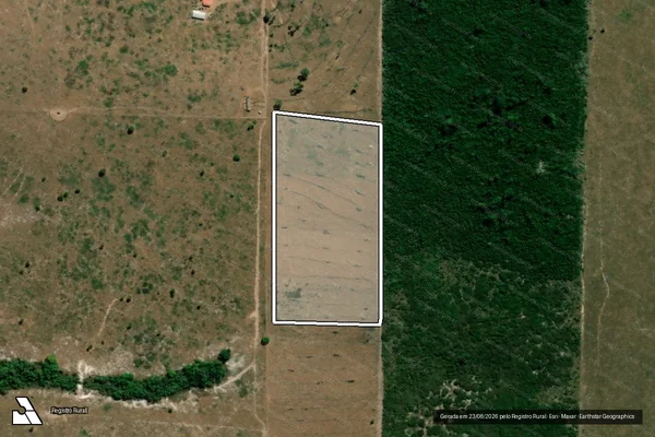 Imagem de satélite de Infração Ambiental em Pimenta Bueno - RO