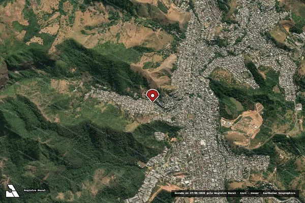 Imagem de satélite — Embargo IBAMA — Infração da Fauna — Coronel Fabriciano/MG