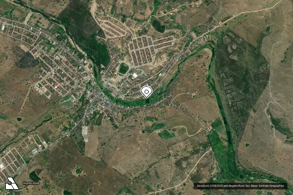 Imagem de satélite — Embargo IBAMA — Infração Ambiental — Quebrangulo/AL