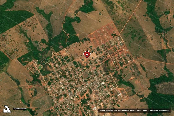 Imagem de satélite — Embargo IBAMA — Infração Ambiental - Cumaru do Norte/PA