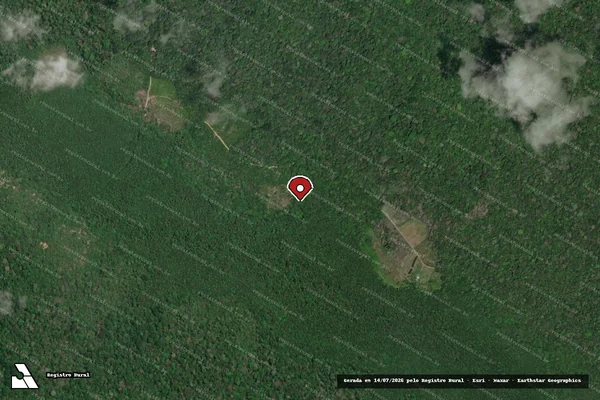 Imagem de satélite — Embargo Ambiental - Vitória do Jari/AP