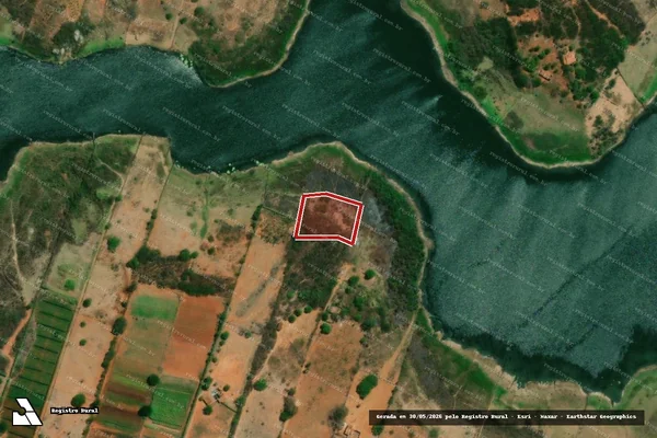 Imagem de satélite de Infração Ambiental em Princesa Isabel - PB
