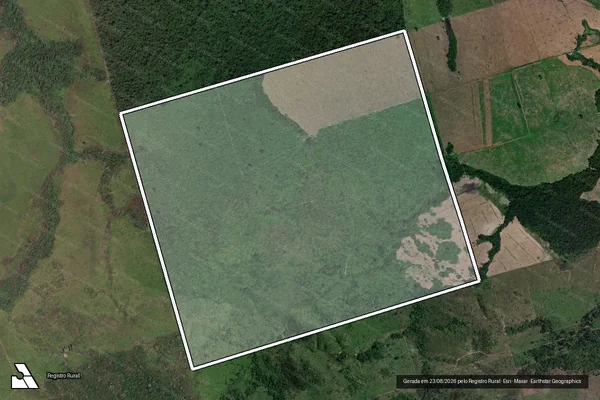 Imagem de satélite de Infração Ambiental em Altamira - PA
