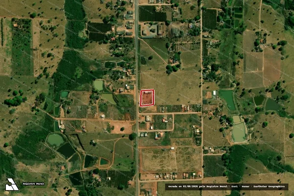 Imagem de satélite de Infração Ambiental em Alta Floresta D'Oeste - RO