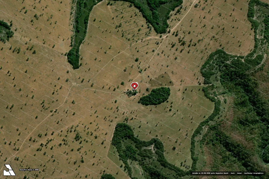 Imagem aérea do item A