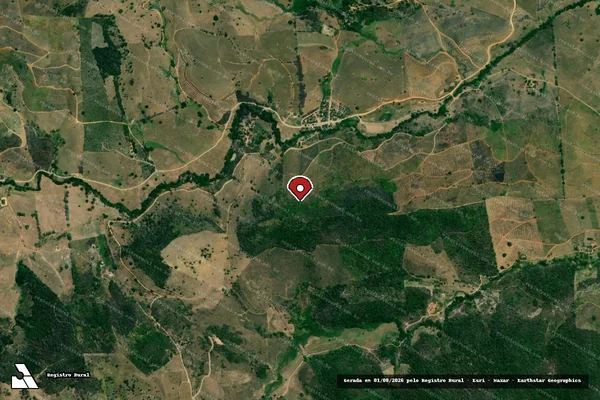 Imagem de satélite — Embargo IBAMA — Infração da Flora — São José da Laje/AL