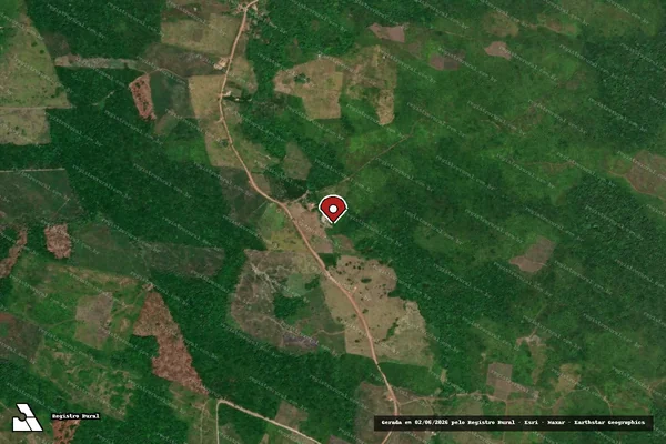 Imagem de satélite de Infração da Flora em Garrafão do Norte - PA