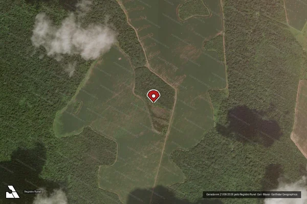 Imagem de satélite — Embargo Ambiental - Tabaporã/MT