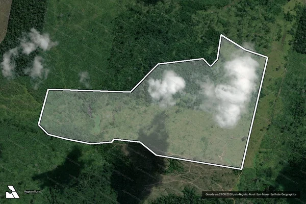 Imagem de satélite de Infração Ambiental em Humaitá - AM