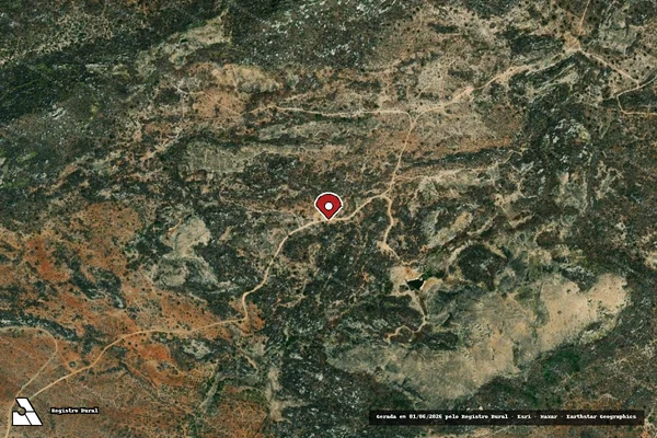 Imagem de satélite — Embargo IBAMA — Infração de Licenciamento(Não Classificada-Móvel) — Cabaceiras/PB