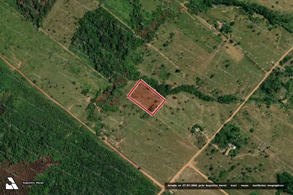 Imagem de satélite de Infração da Flora em Porto Velho - RO