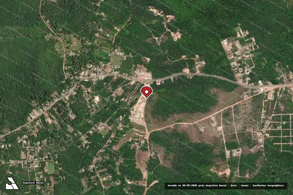 Imagem de satélite — Embargo IBAMA — Infração de Licenciamento(Não Classificada-Móvel) — Santarém/PA