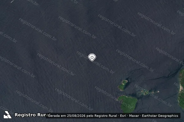 Imagem de satélite de Infração de pesca(Não Classificada-Móvel) em Brasília - DF (marcador da localização)