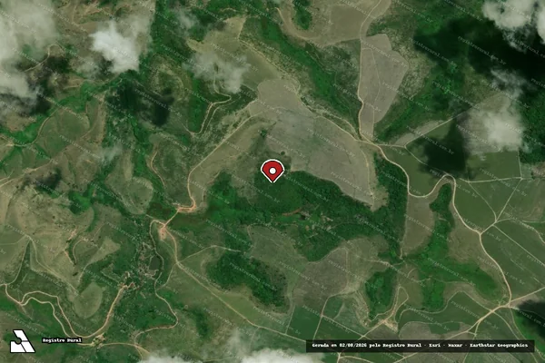 Imagem de satélite — Embargo IBAMA — Infração da Flora — Jacuípe/AL