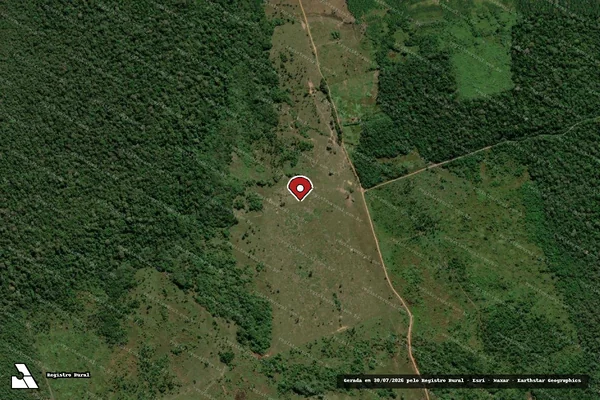 Imagem de satélite — Embargo Ambiental — Manaus/AM