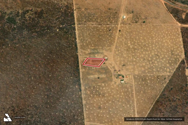 Imagem de satélite — Embargo Ambiental - Posse/GO