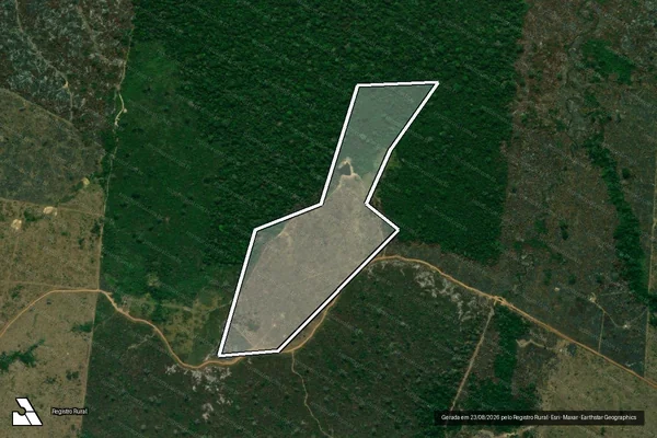 Imagem de satélite de Infração da Flora em Porto Velho - RO