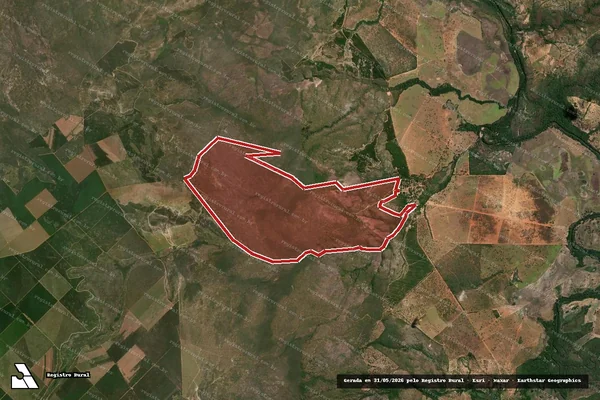 Imagem de satélite de Infração de Licenciamento(Não Classificada-Móvel) em Francisco Dumont - MG