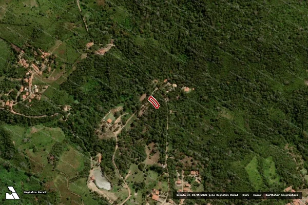 Imagem de satélite de Infração Ambiental em Mulungu - CE