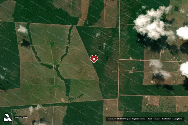 Imagem de satélite — Embargo Ambiental - Alto Alegre dos Parecis/RO