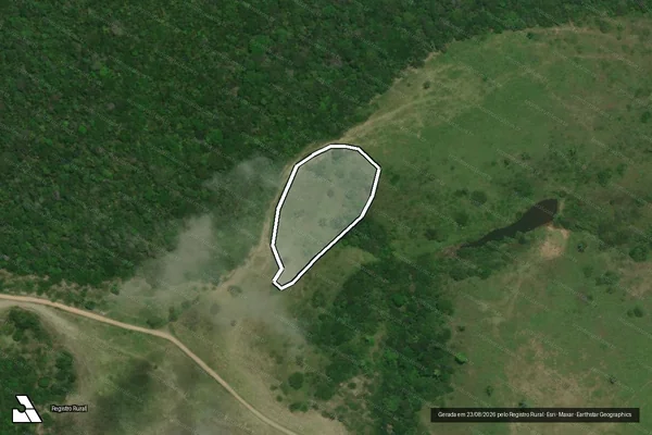 Imagem de satélite de Infração Ambiental em Maragogipe - BA