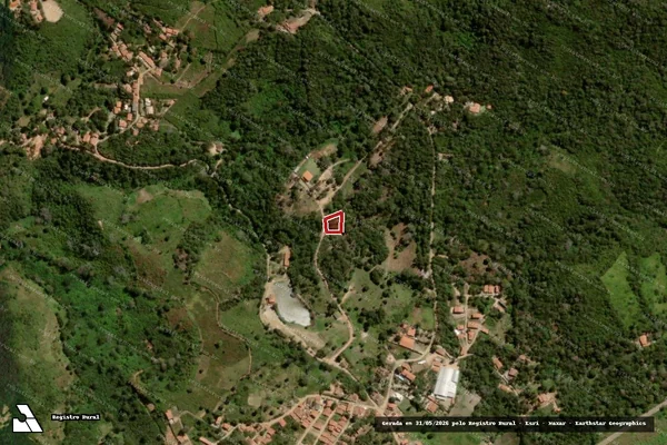 Imagem de satélite de Infração Ambiental em Mulungu - CE