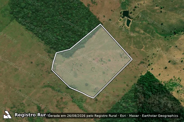 Imagem de satélite de Infração Ambiental em Governador Jorge Teixeira - RO