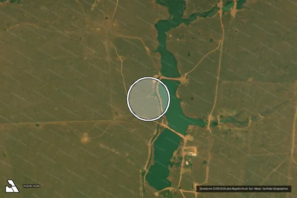 Imagem de satélite de Desmatamento em Porto Velho - RO