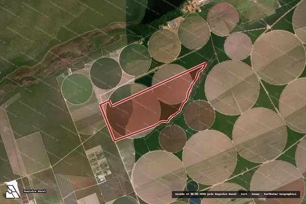 Imagem de satélite de Infração Ambiental em Luís Eduardo Magalhães - BA