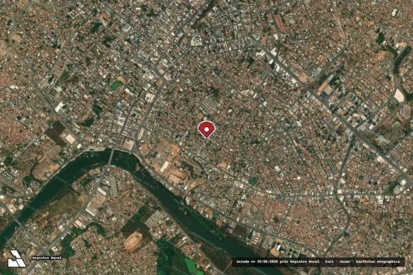 Imagem de satélite — Embargo Ambiental - Cuiabá/MT