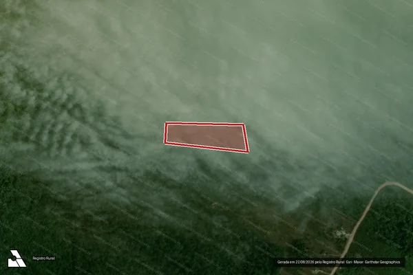 Imagem de satélite de Infração da Flora em Mucajaí - RR