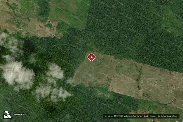 Imagem de satélite — Embargo IBAMA — Infração da Flora - Caroebe/RR