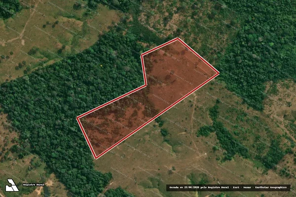 Imagem de satélite de Infração da Flora em Sena Madureira - AC