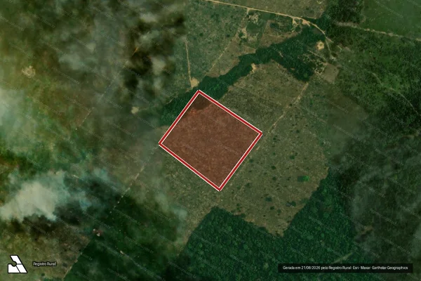 Imagem de satélite de Infração da Flora em Porto Velho - RO