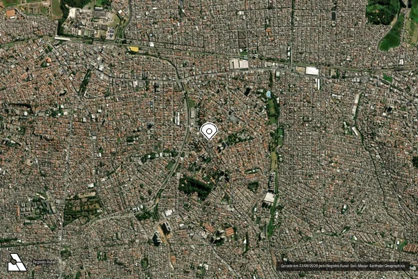 Imagem de satélite de Infração da Fauna em São Paulo - SP (marcador da localização)