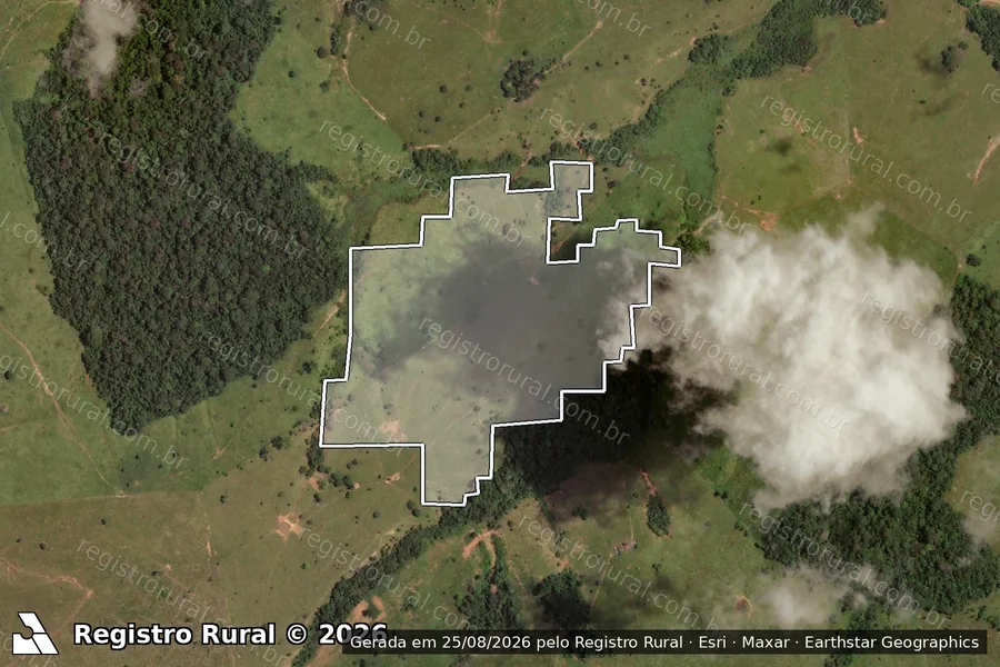 Imagem aérea do item A