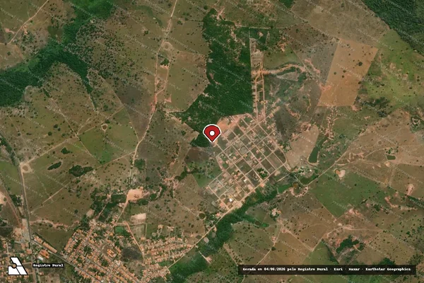 Imagem de satélite — Embargo Ambiental — Amarante do Maranhão/MA