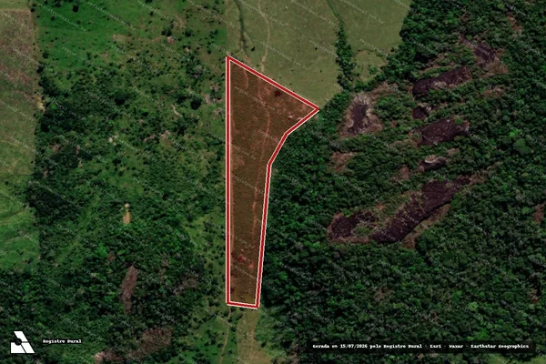 Imagem de satélite — Embargo Ambiental — Monte Negro/RO